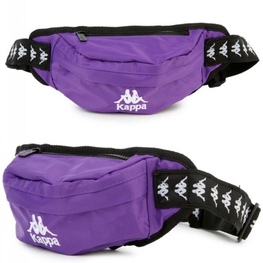 Kappa Purple Black Fanny Pack New With Tags NWT
